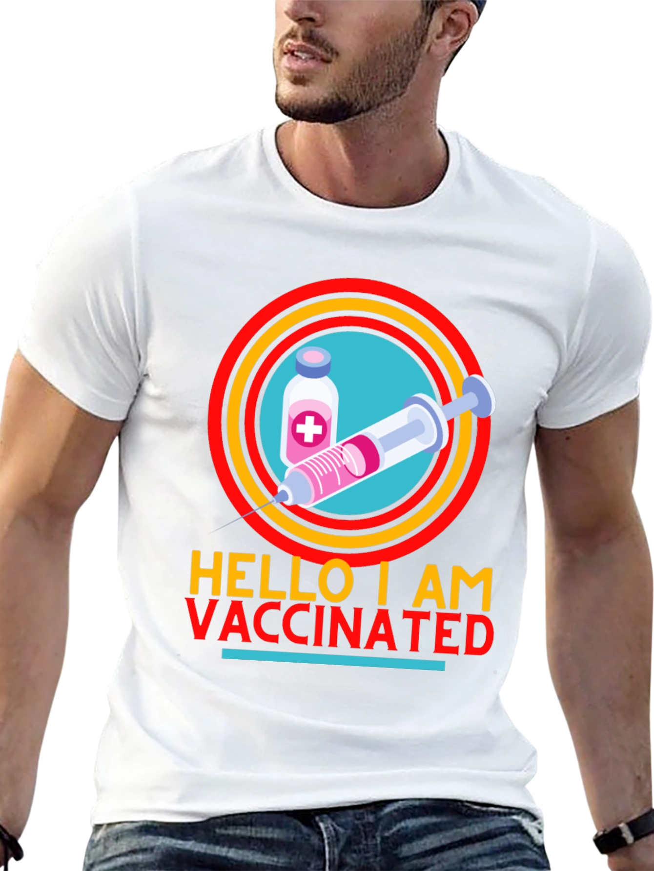 Hello I Am Vaccinated T-Shirt