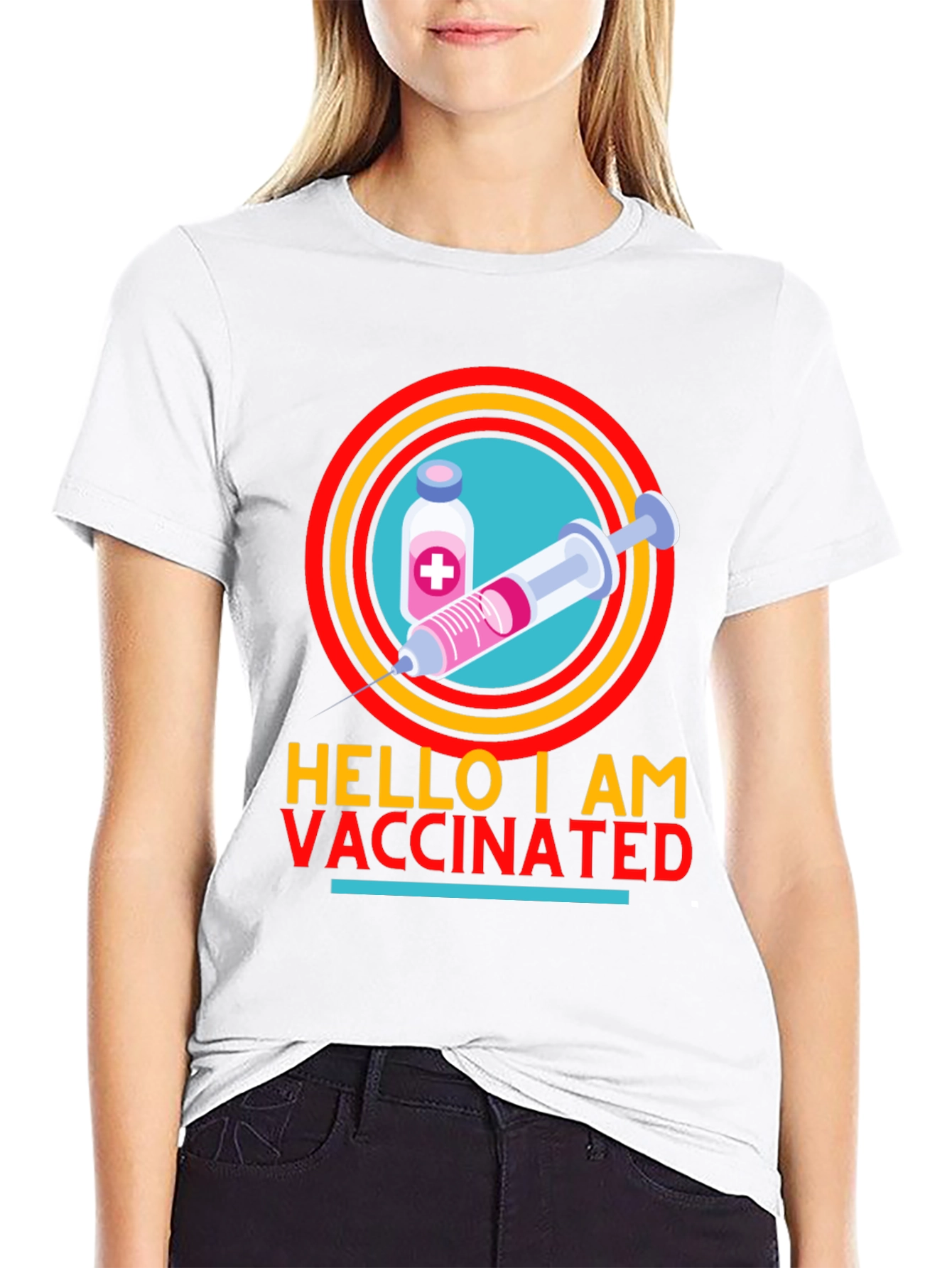 Hello I Am Vaccinated T-Shirt