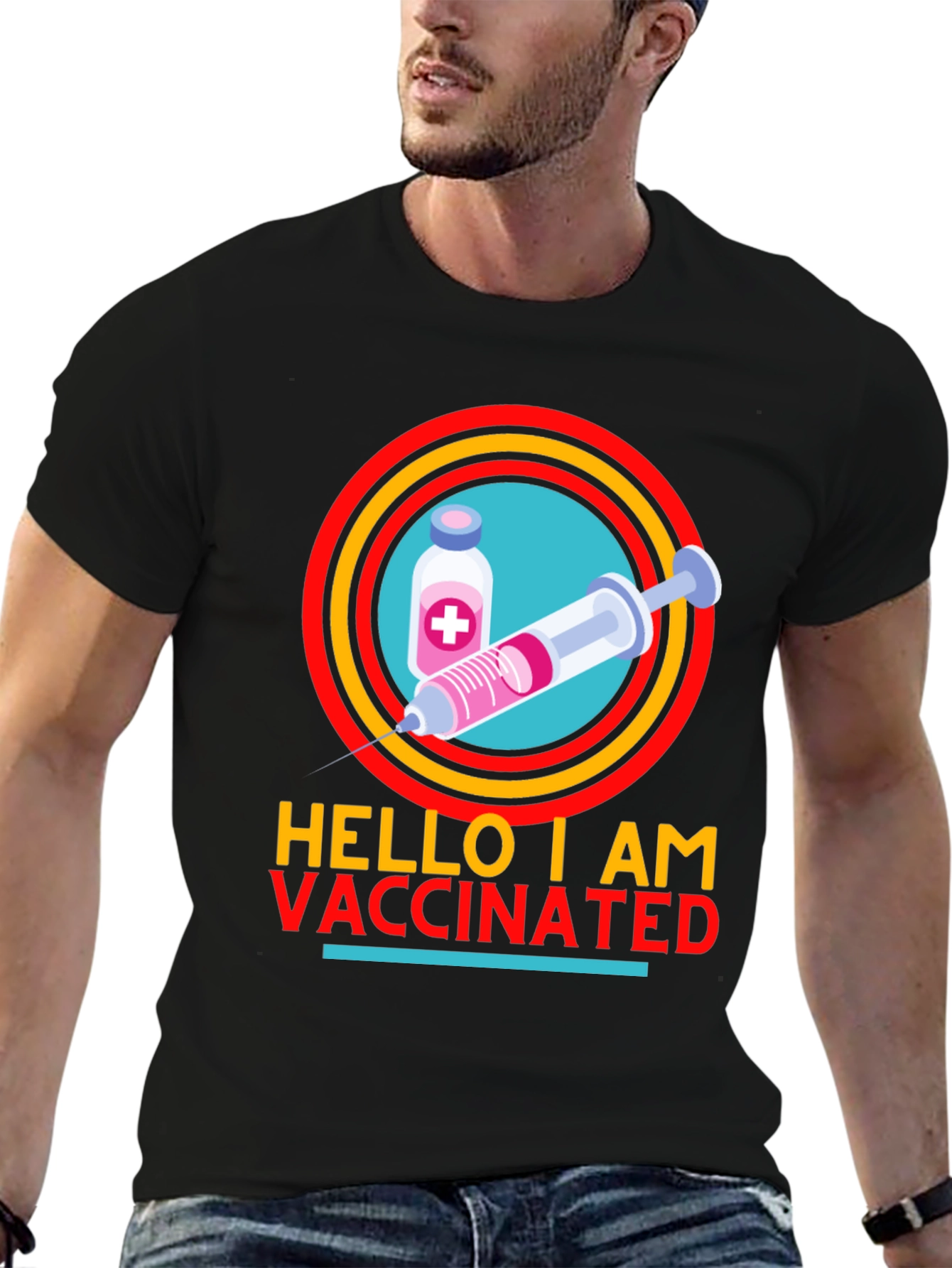 Hello I Am Vaccinated T-Shirt