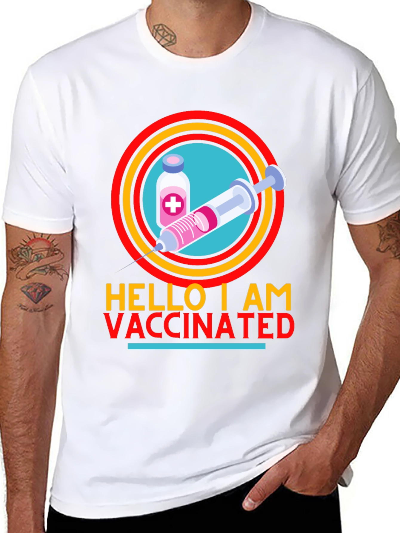 Hello I Am Vaccinated T-Shirt
