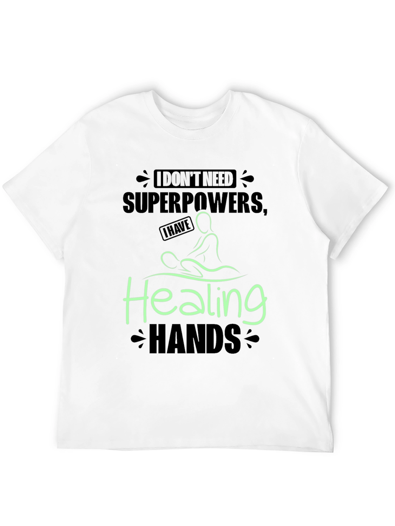 Healing Hands T-Shirt - Massage Therapist Tee
