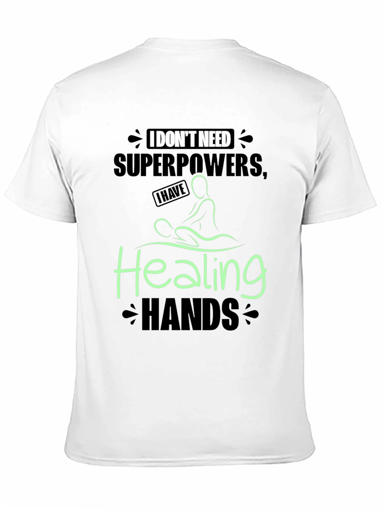 Healing Hands T-Shirt - Massage Therapist Tee