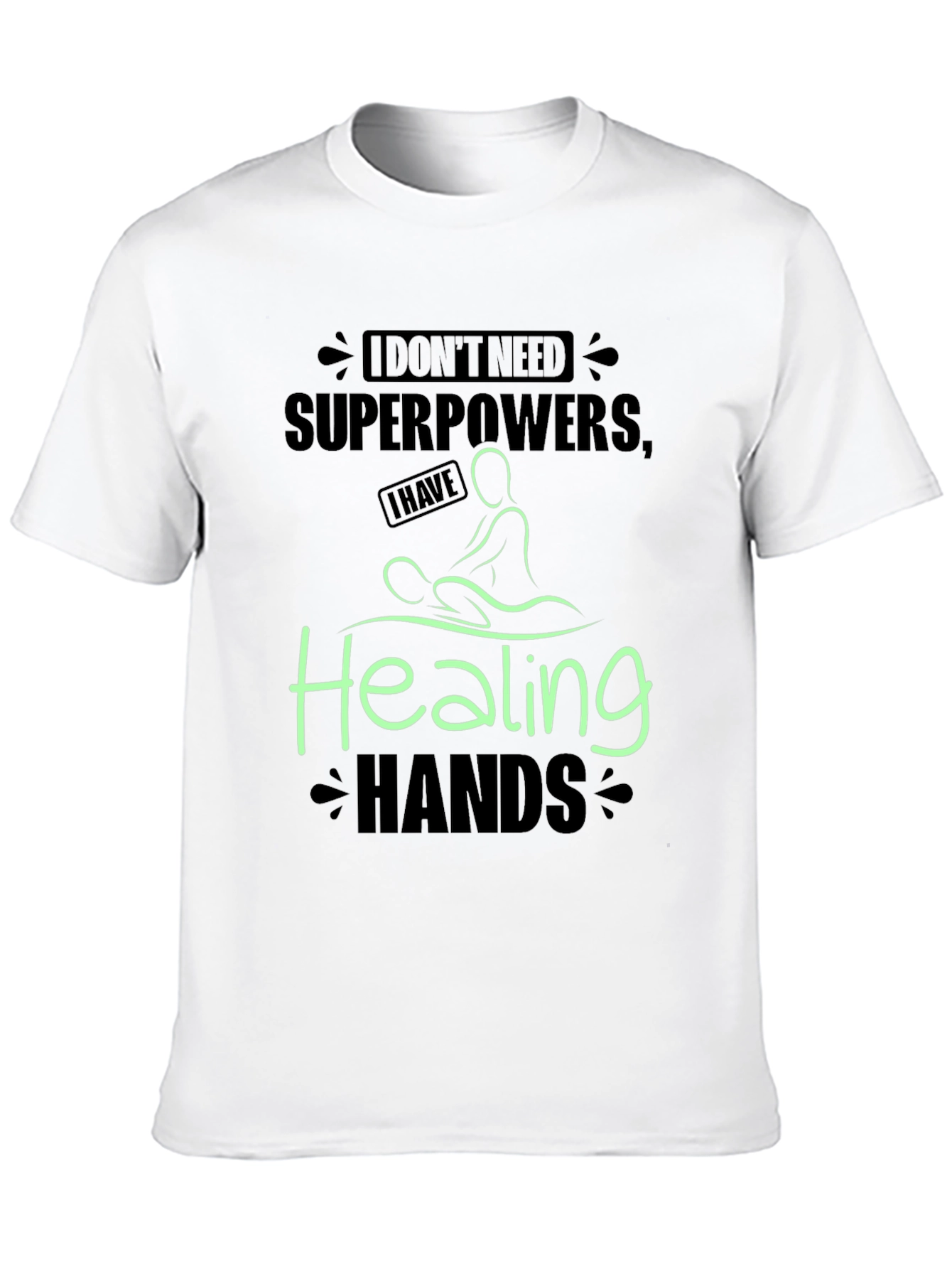Healing Hands T-Shirt - Massage Therapist Tee
