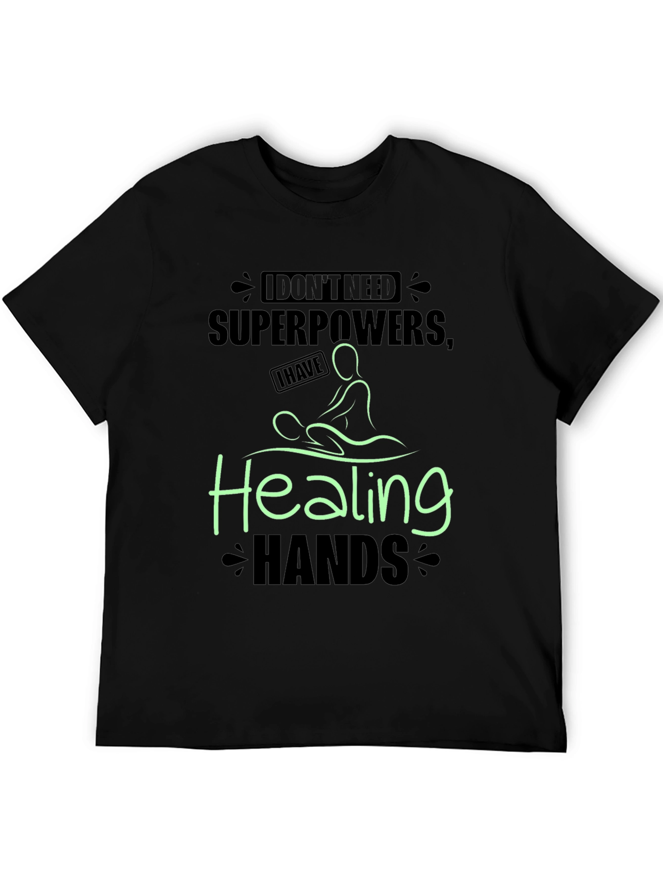 Healing Hands T-Shirt - Massage Therapist Tee