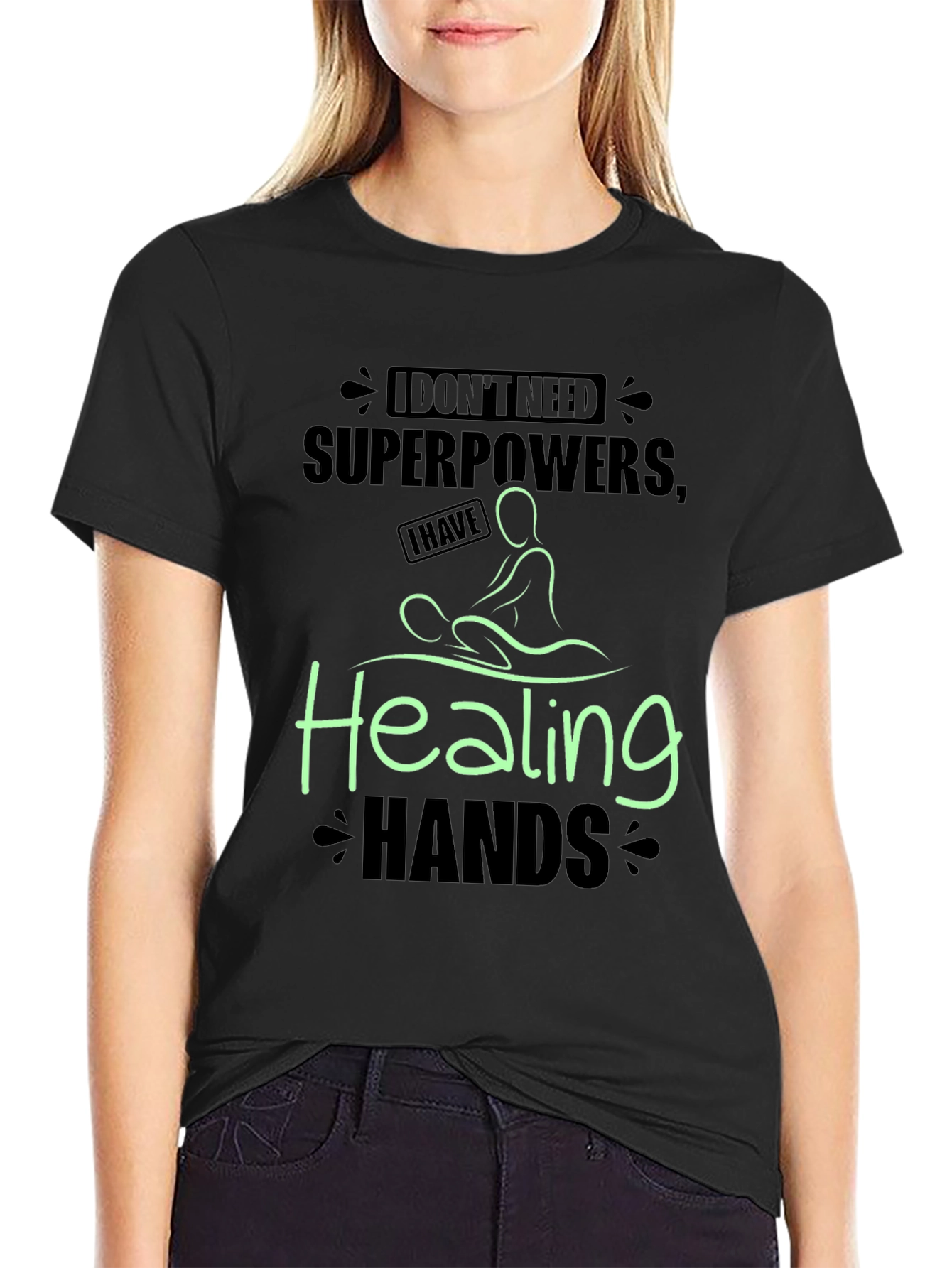 Healing Hands T-Shirt - Massage Therapist Tee