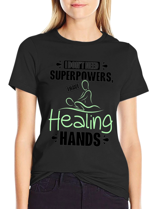 Healing Hands T-Shirt - Massage Therapist Tee