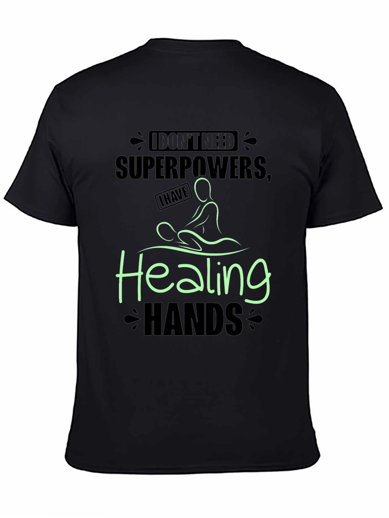 Healing Hands T-Shirt - Massage Therapist Tee