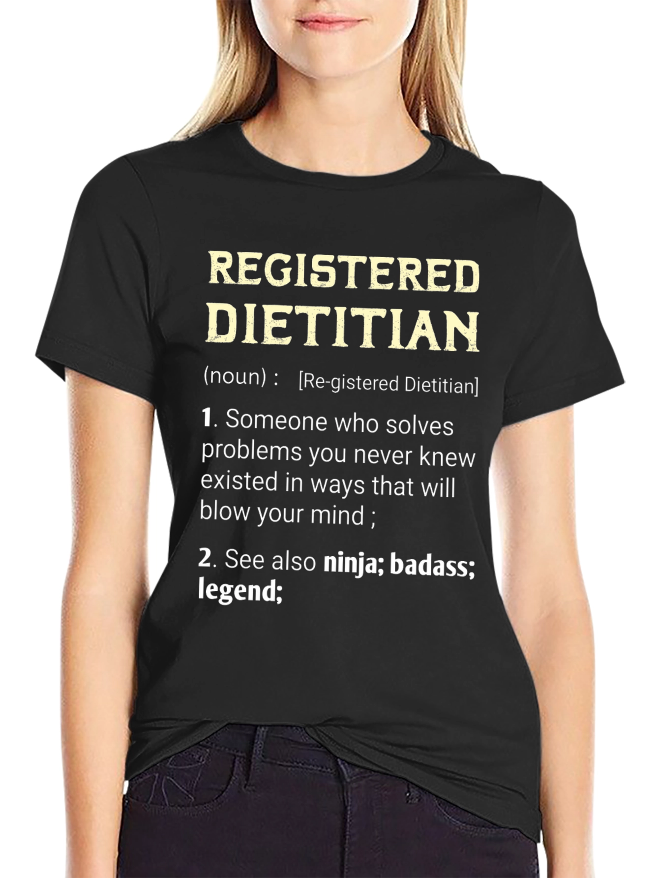 Registered Dietitian Definition T-Shirt