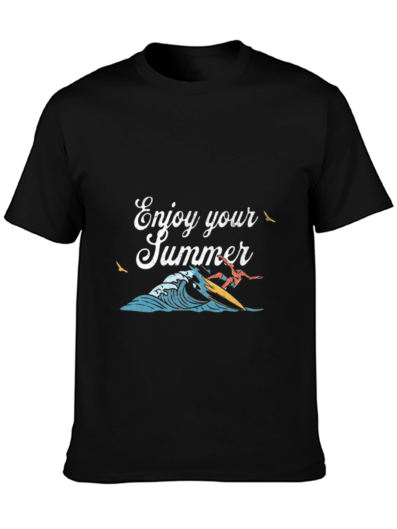 Enjoy Your Summer Surfing Graphic Tee