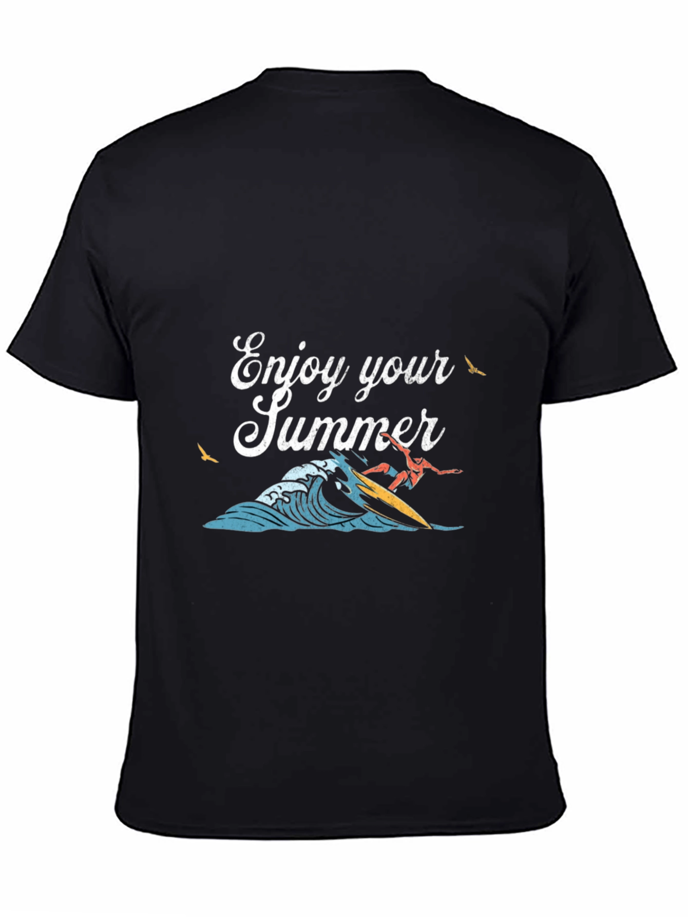 Enjoy Your Summer Surfing Graphic Tee