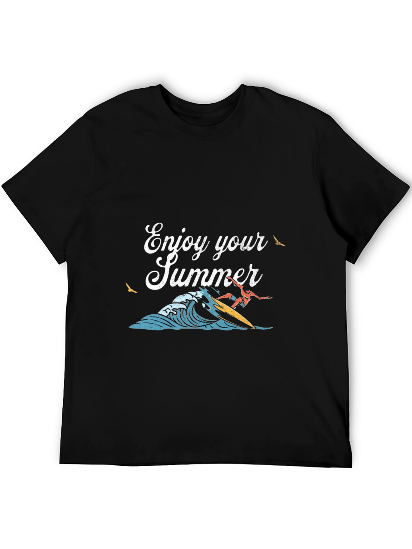 Enjoy Your Summer Surfing Graphic Tee