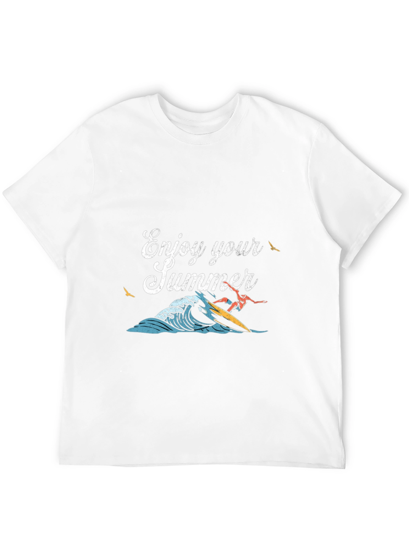 Enjoy Your Summer Surfing Graphic Tee
