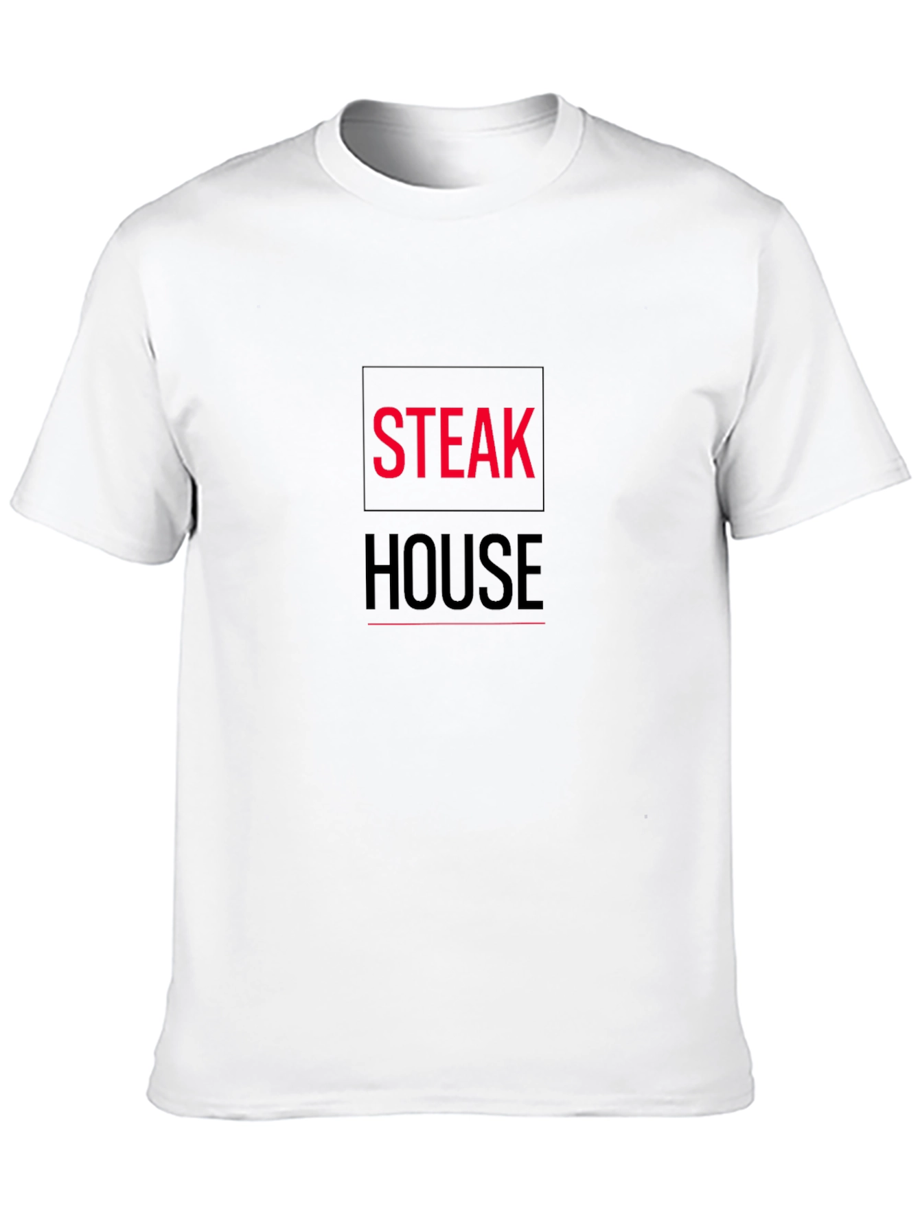 Steak House Black Graphic Tee