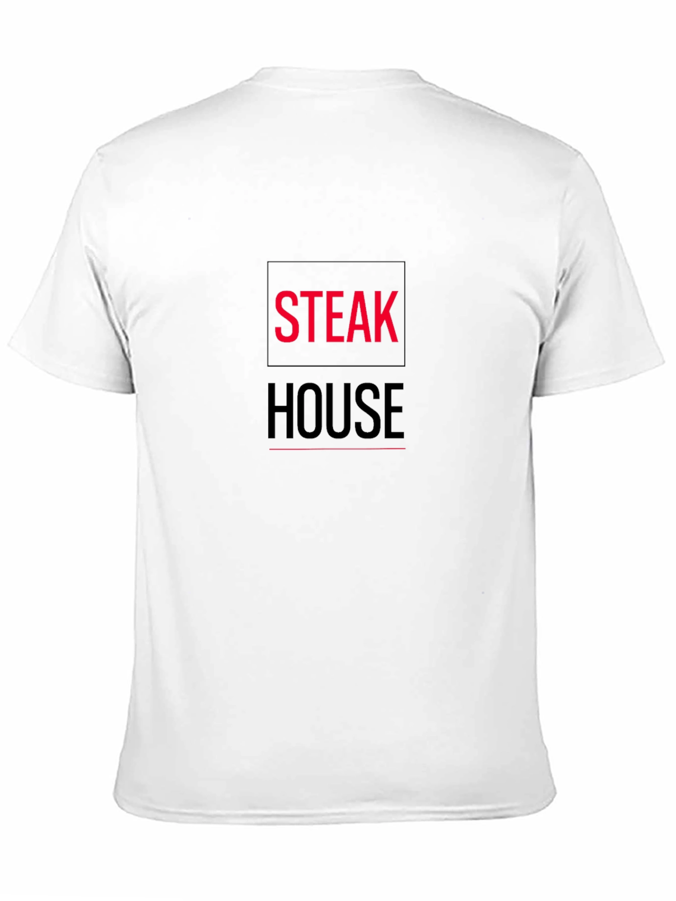 Steak House Black Graphic Tee