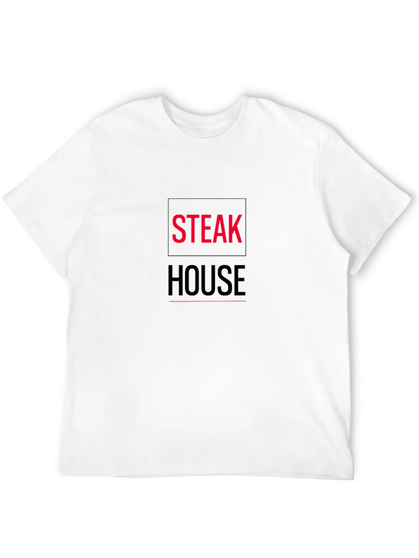 Steak House Black Graphic Tee
