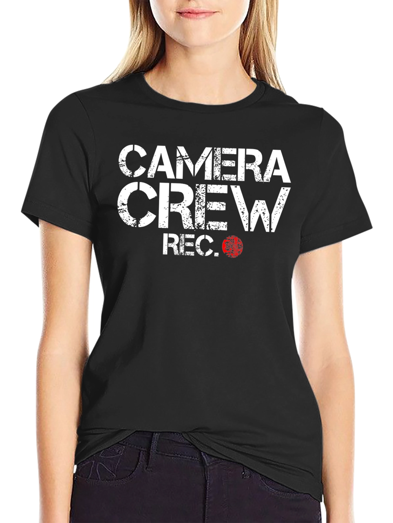 Camera Crew T-Shirt - Black