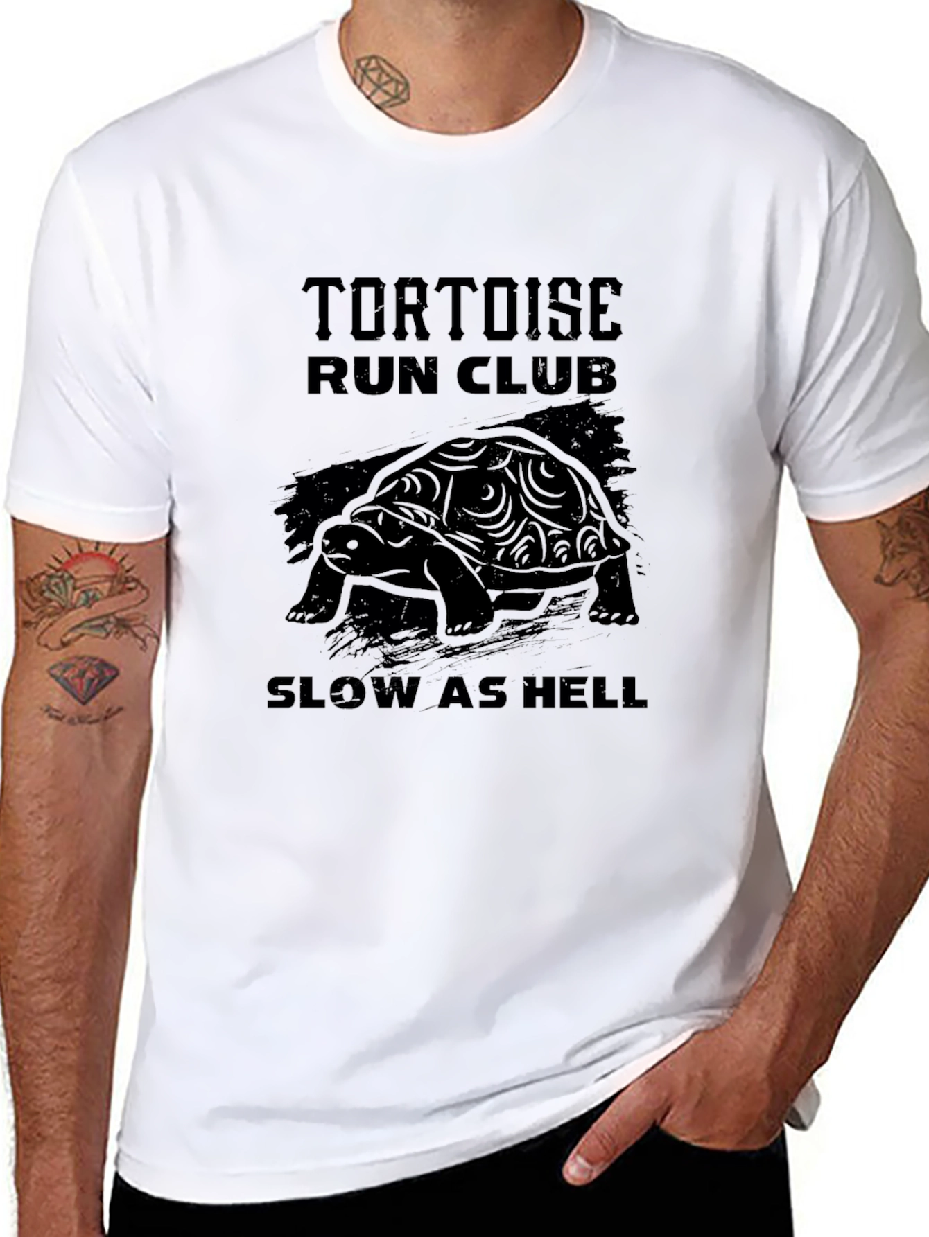 Tortoise Run Club T-Shirt - Slow As Hell