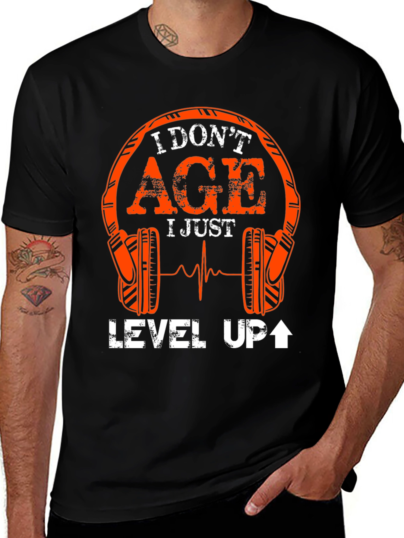I Dont Age I Level Up T-Shirt
