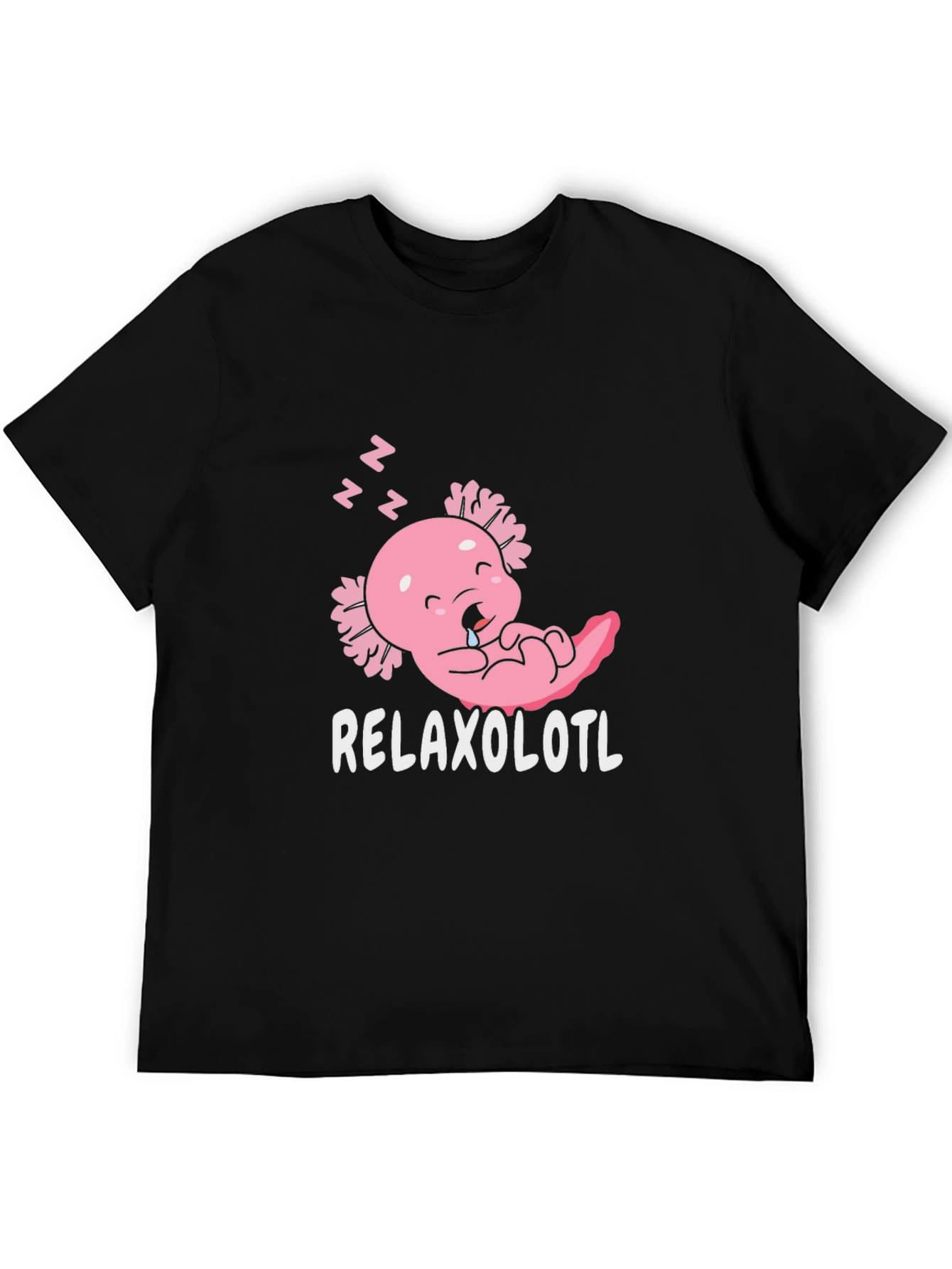 Relaxolotl T-Shirt - Cute Sleeping Axolotl Tee