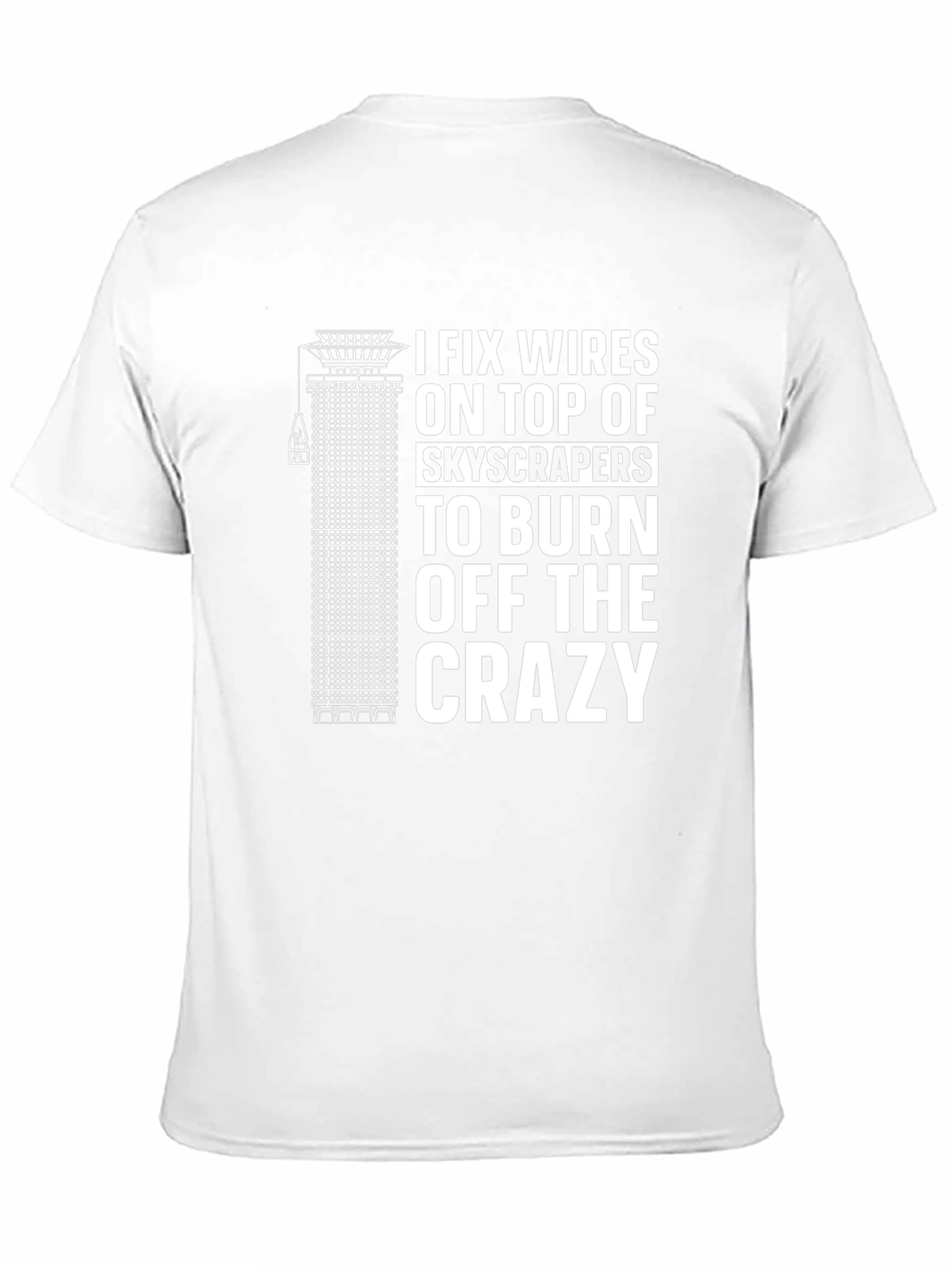 Funny Electrician T-Shirt: I Fix Wires