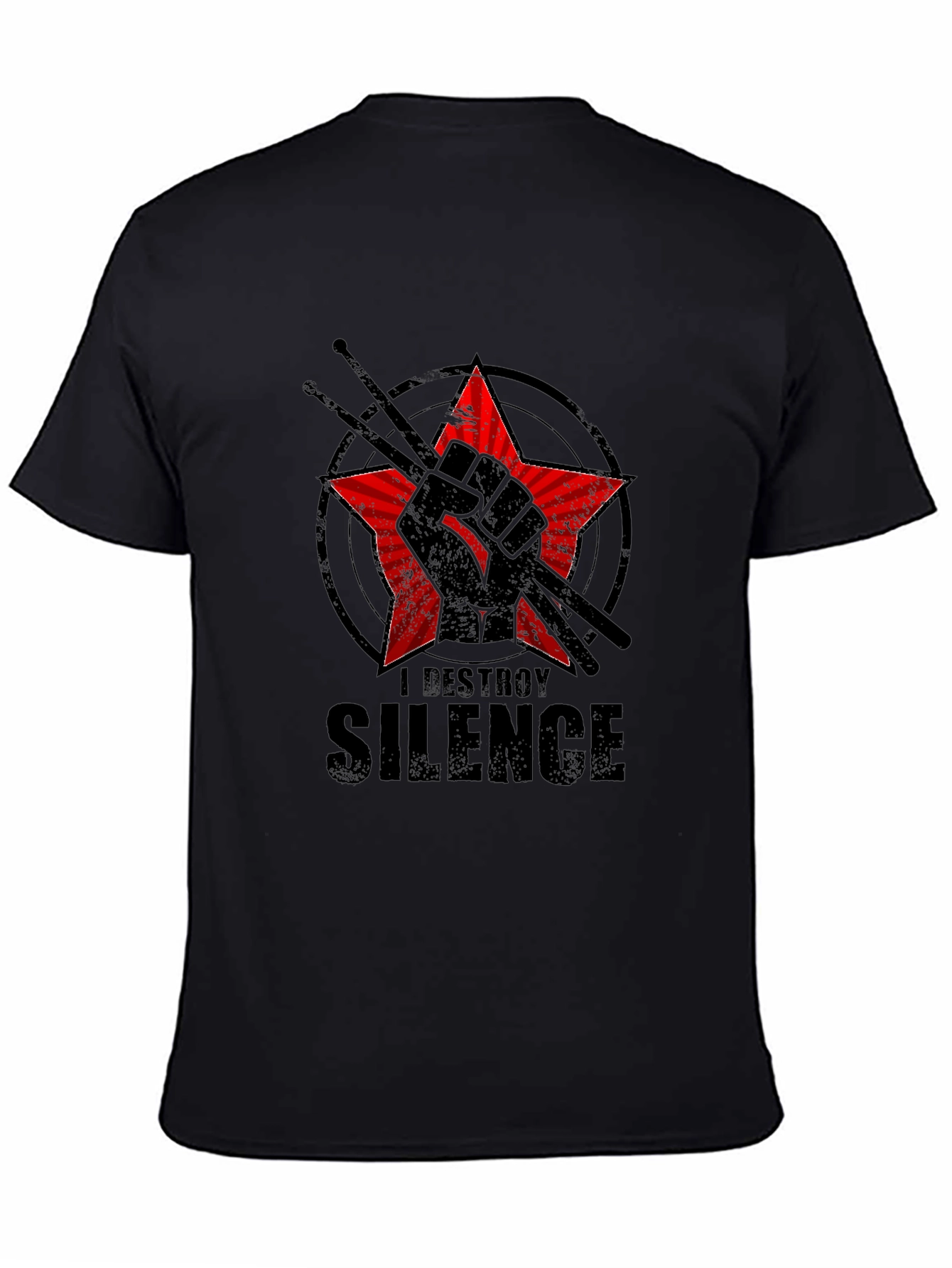 I Destroy Silence Graphic Tee