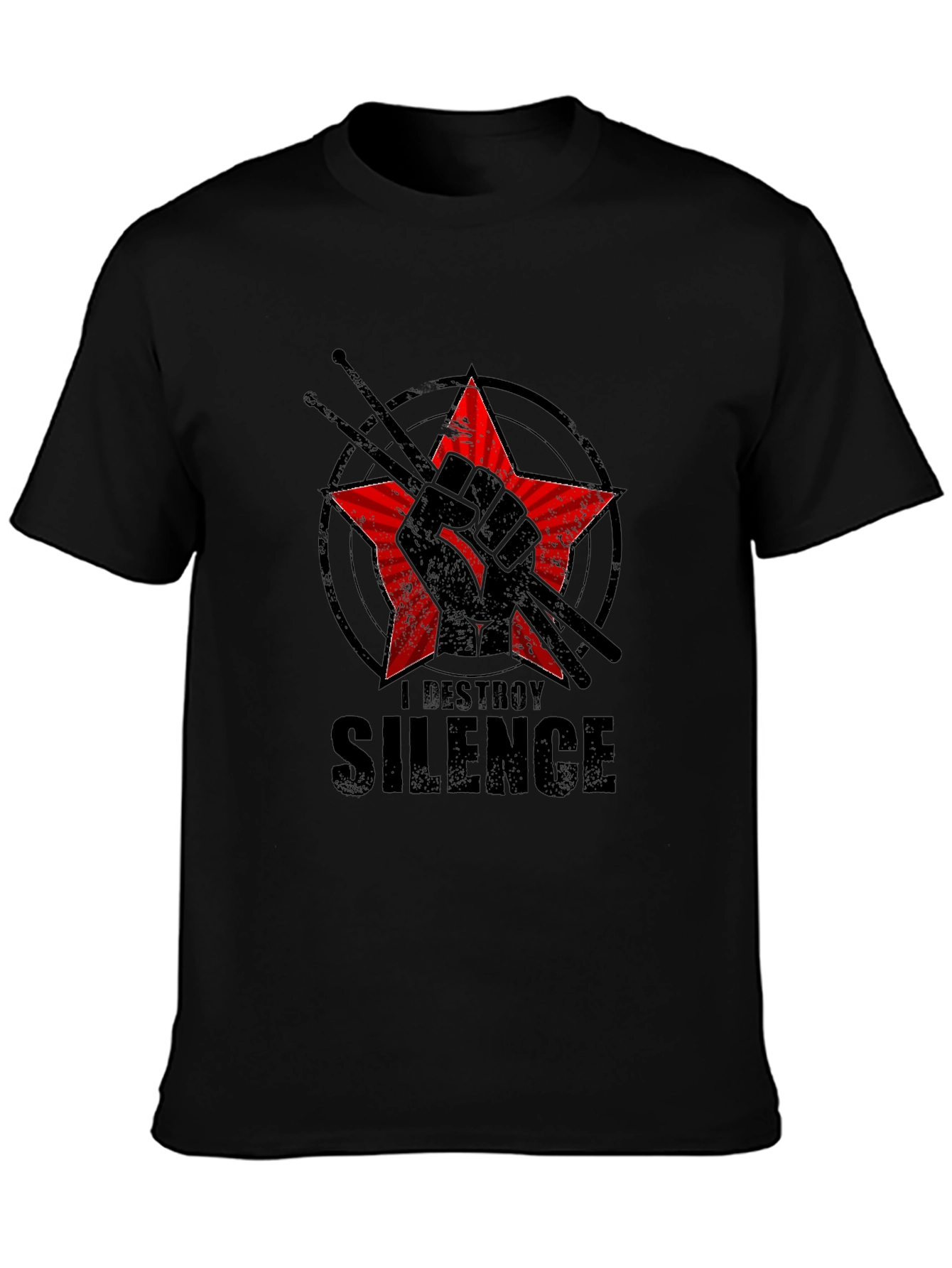 I Destroy Silence Graphic Tee