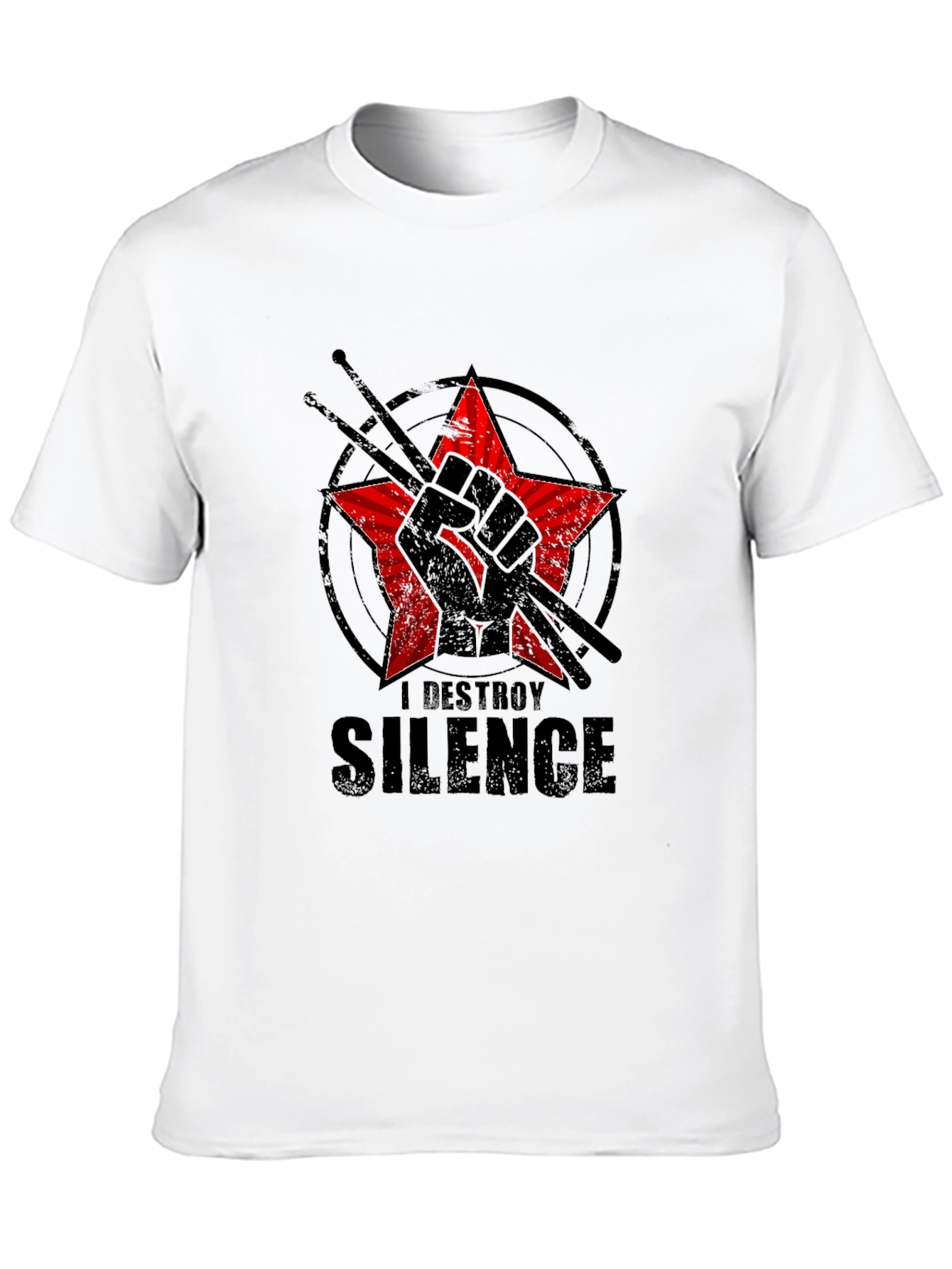 I Destroy Silence Graphic Tee