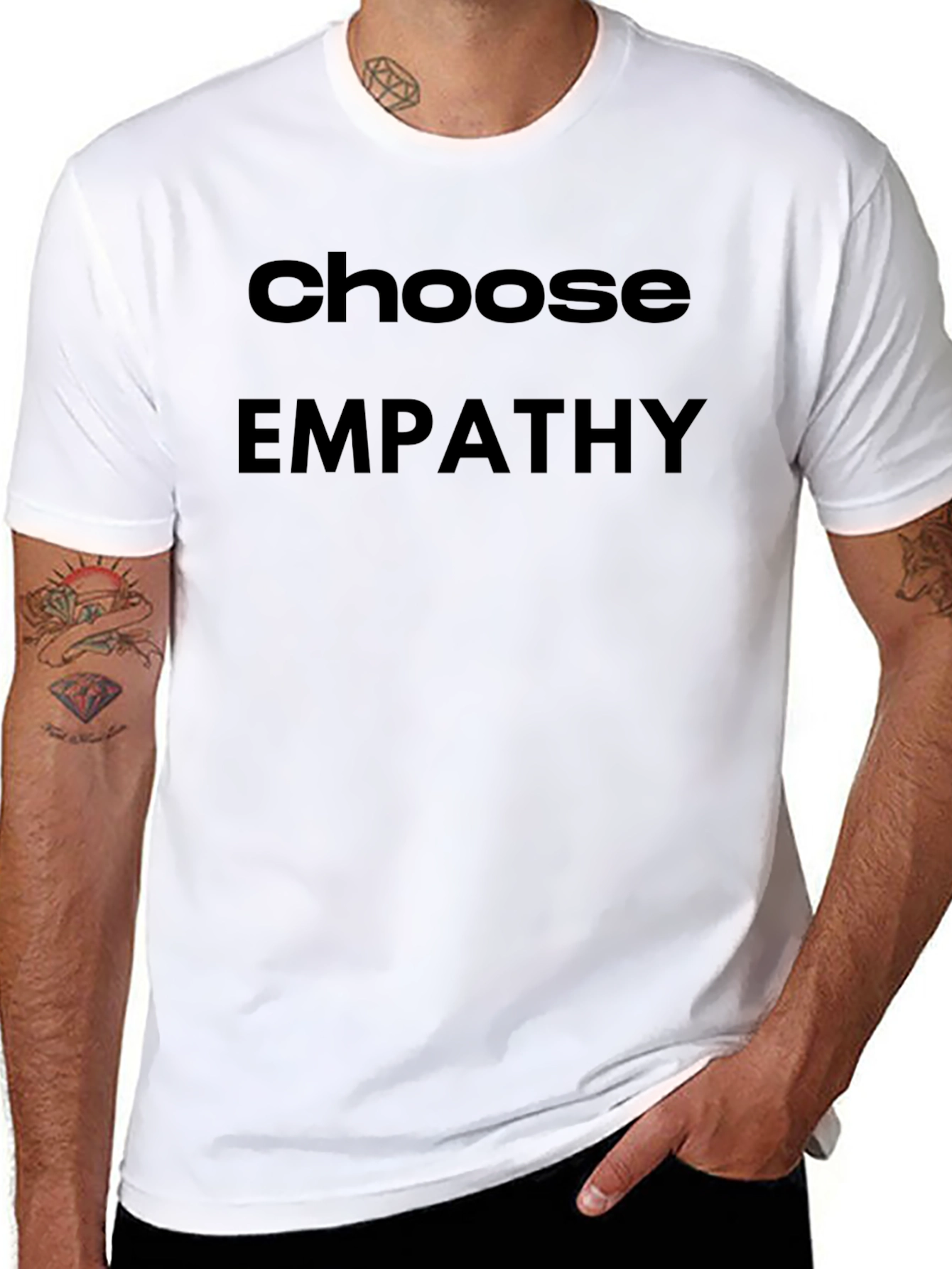 Choose Empathy Black T-Shirt