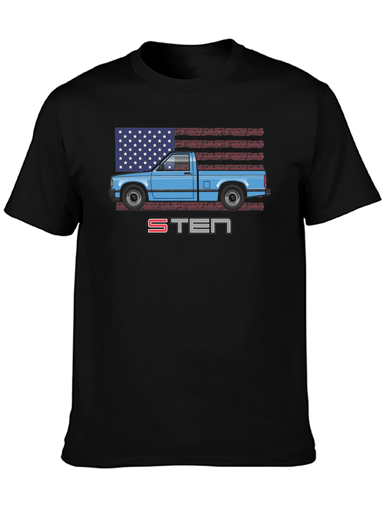 S10 Truck Graphic Tee - American Flag