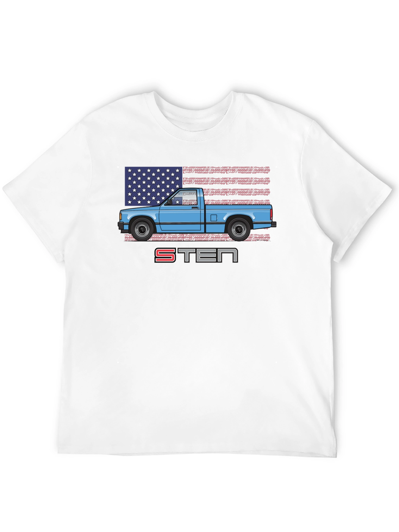 S10 Truck Graphic Tee - American Flag