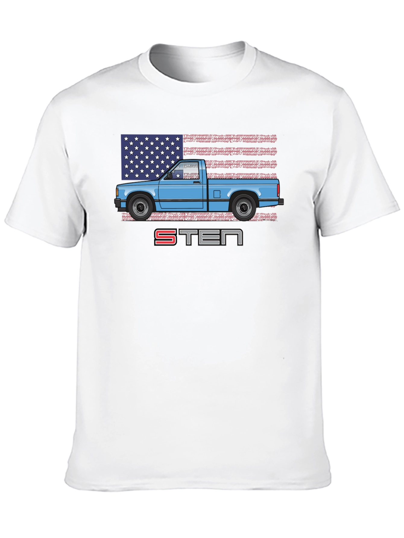 S10 Truck Graphic Tee - American Flag