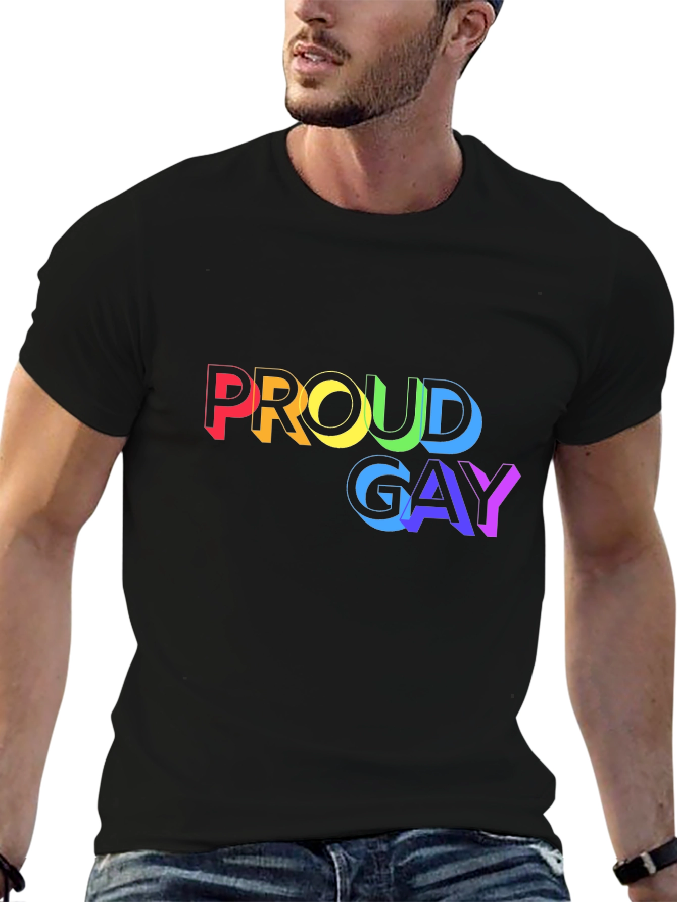 Proud Gay Rainbow Pride T-Shirt