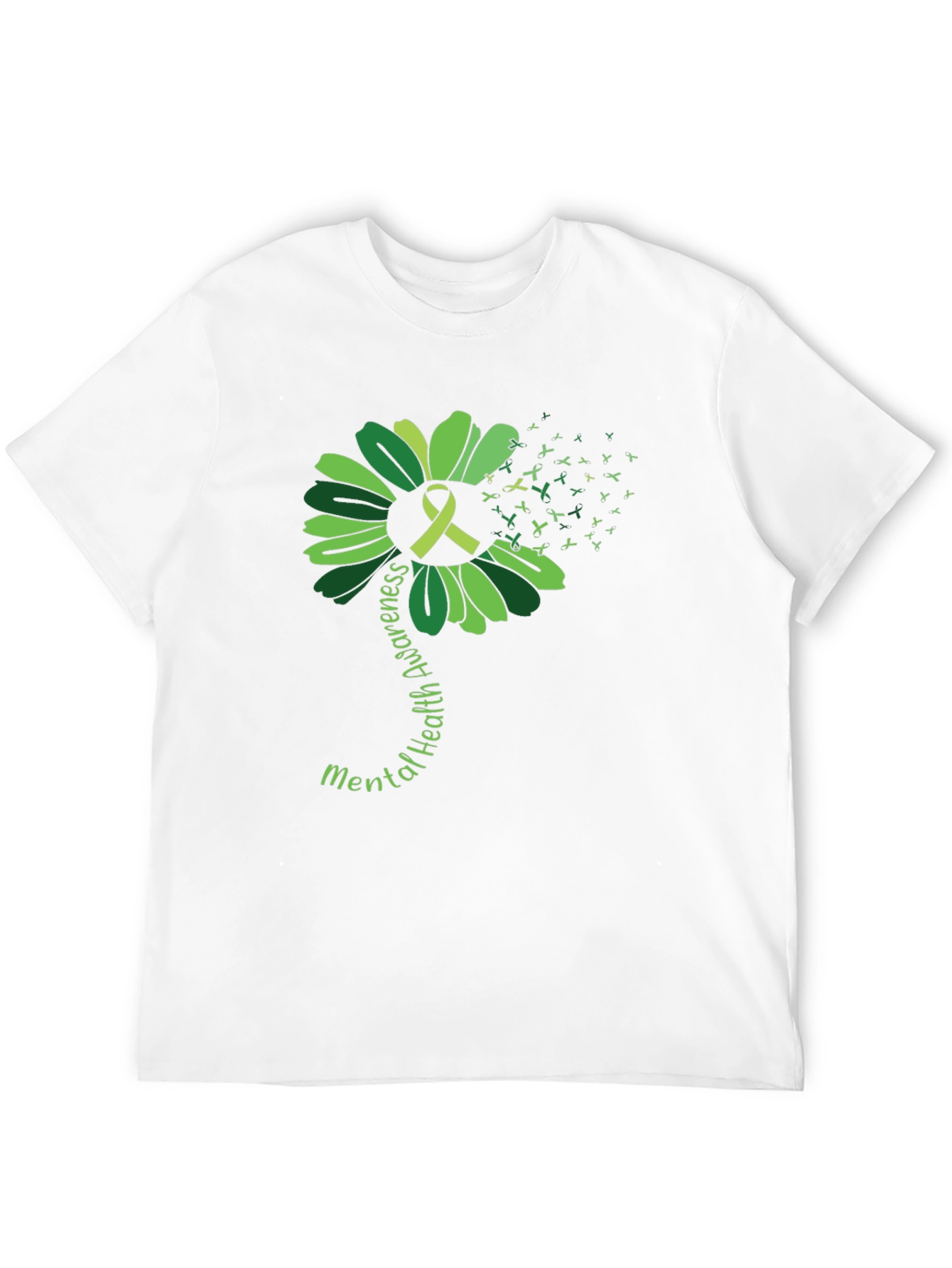 Mental Health Awareness Ribbon T-Shirt