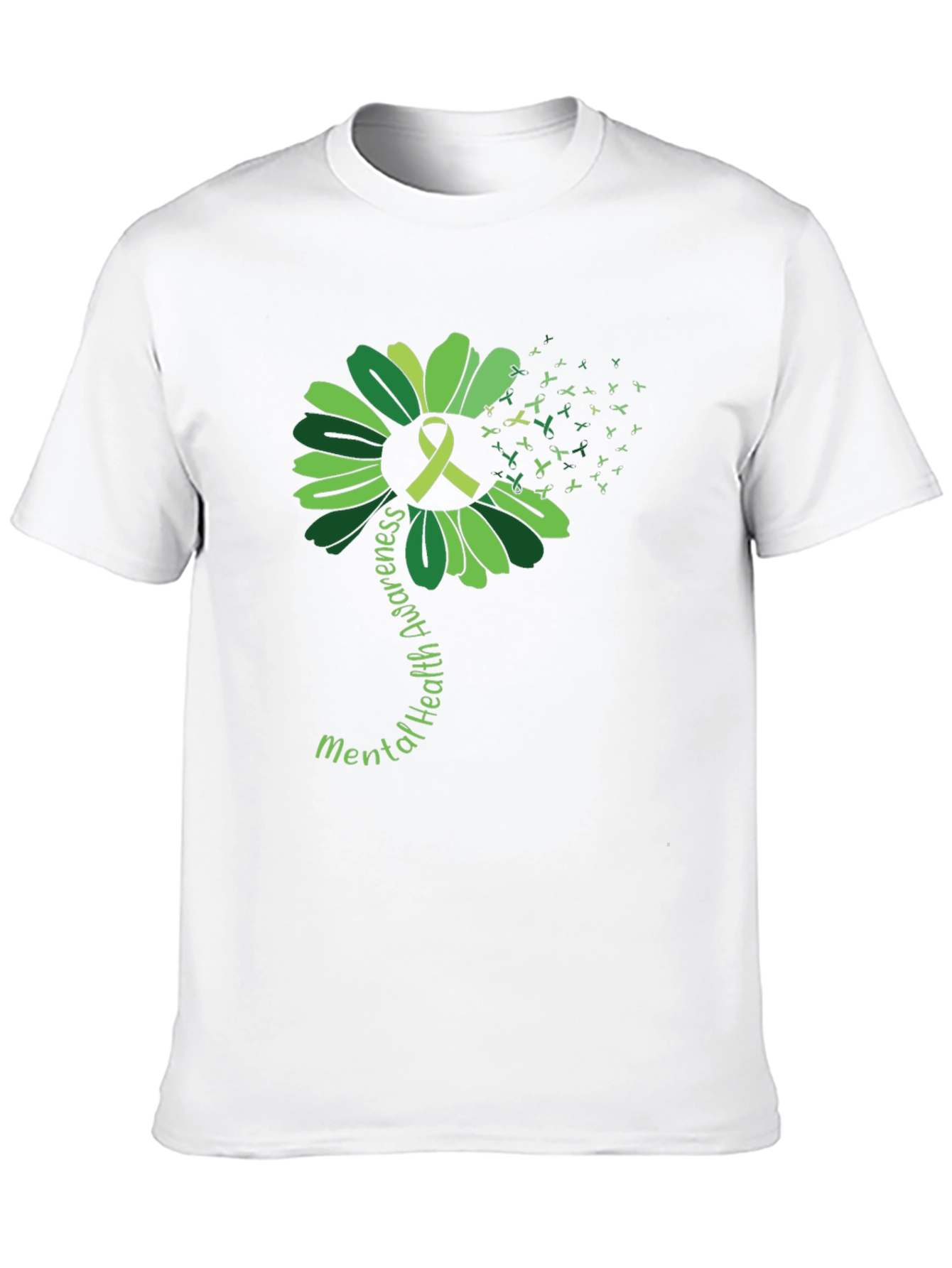 Mental Health Awareness Ribbon T-Shirt