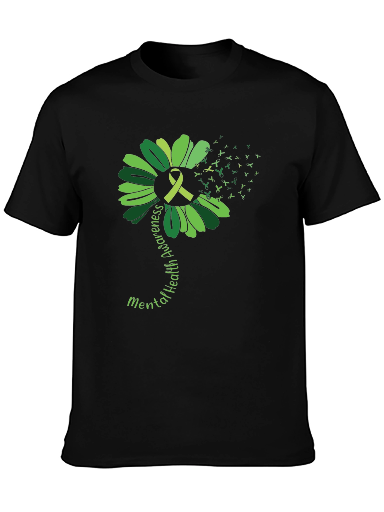 Mental Health Awareness Ribbon T-Shirt