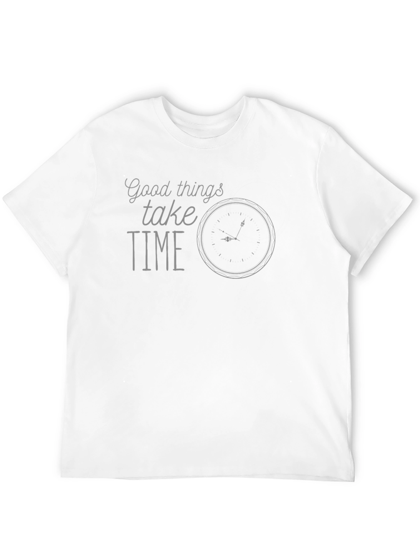 Good Things Take Time T-Shirt - Black