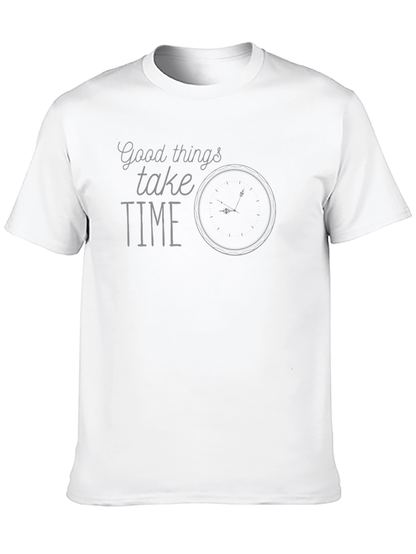 Good Things Take Time T-Shirt - Black