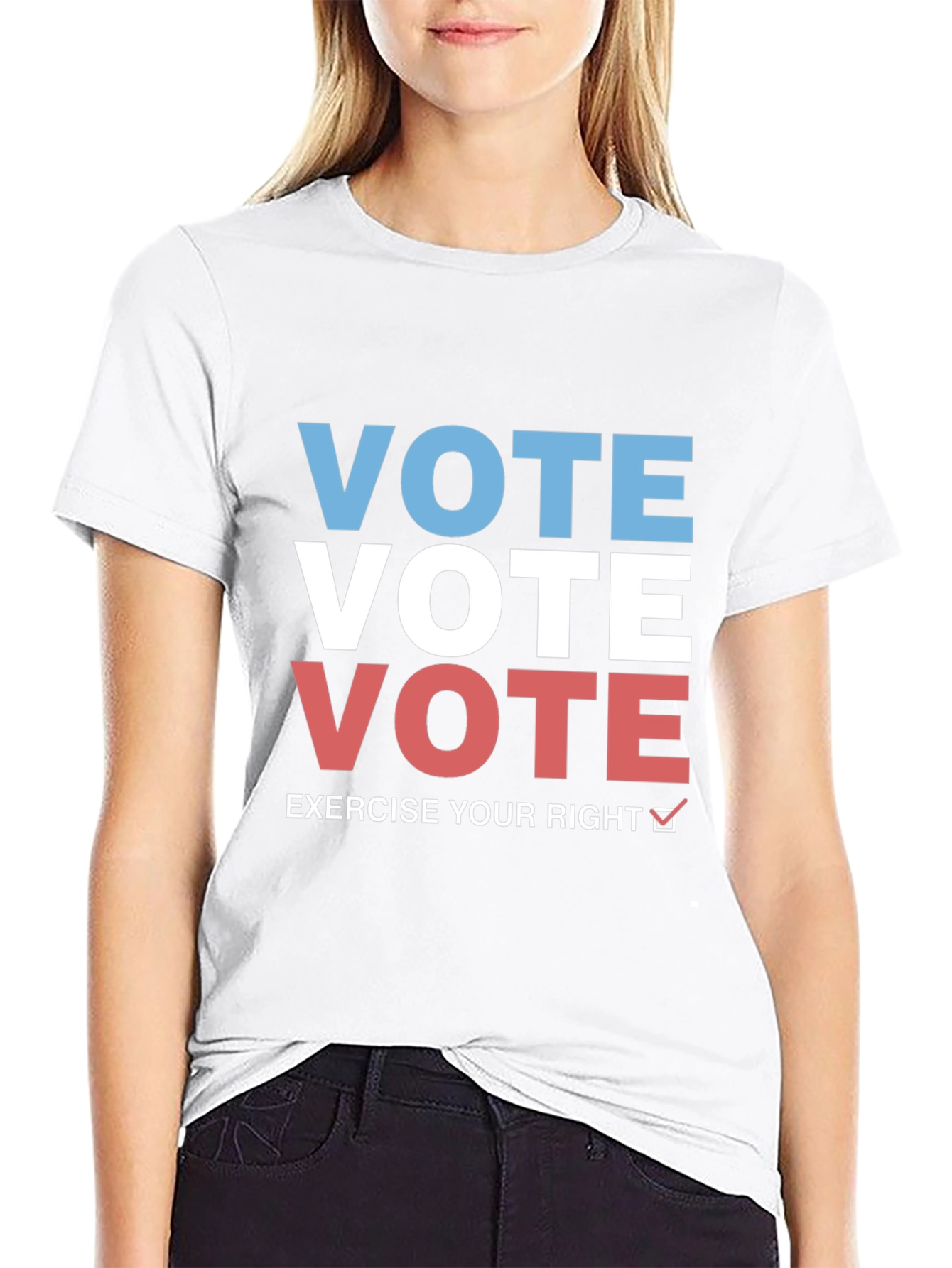 Vote Graphic Tee - Exercise Your Right T-Shirt