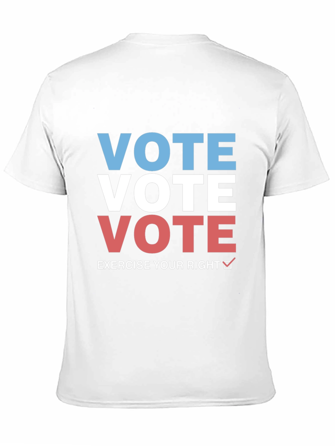 Vote Graphic Tee - Exercise Your Right T-Shirt