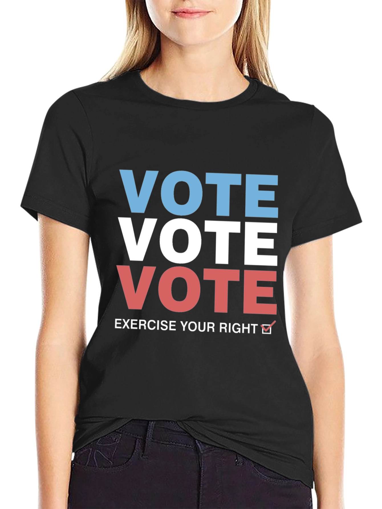 Vote Graphic Tee - Exercise Your Right T-Shirt