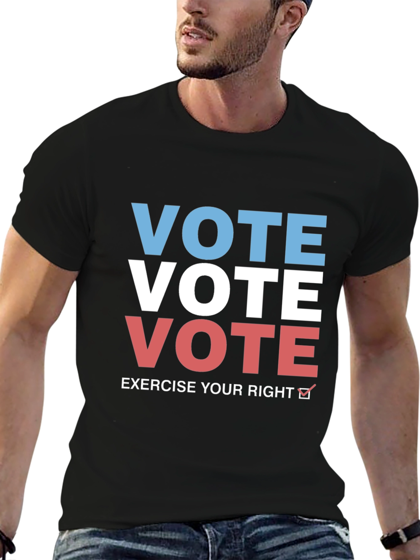 Vote Graphic Tee - Exercise Your Right T-Shirt