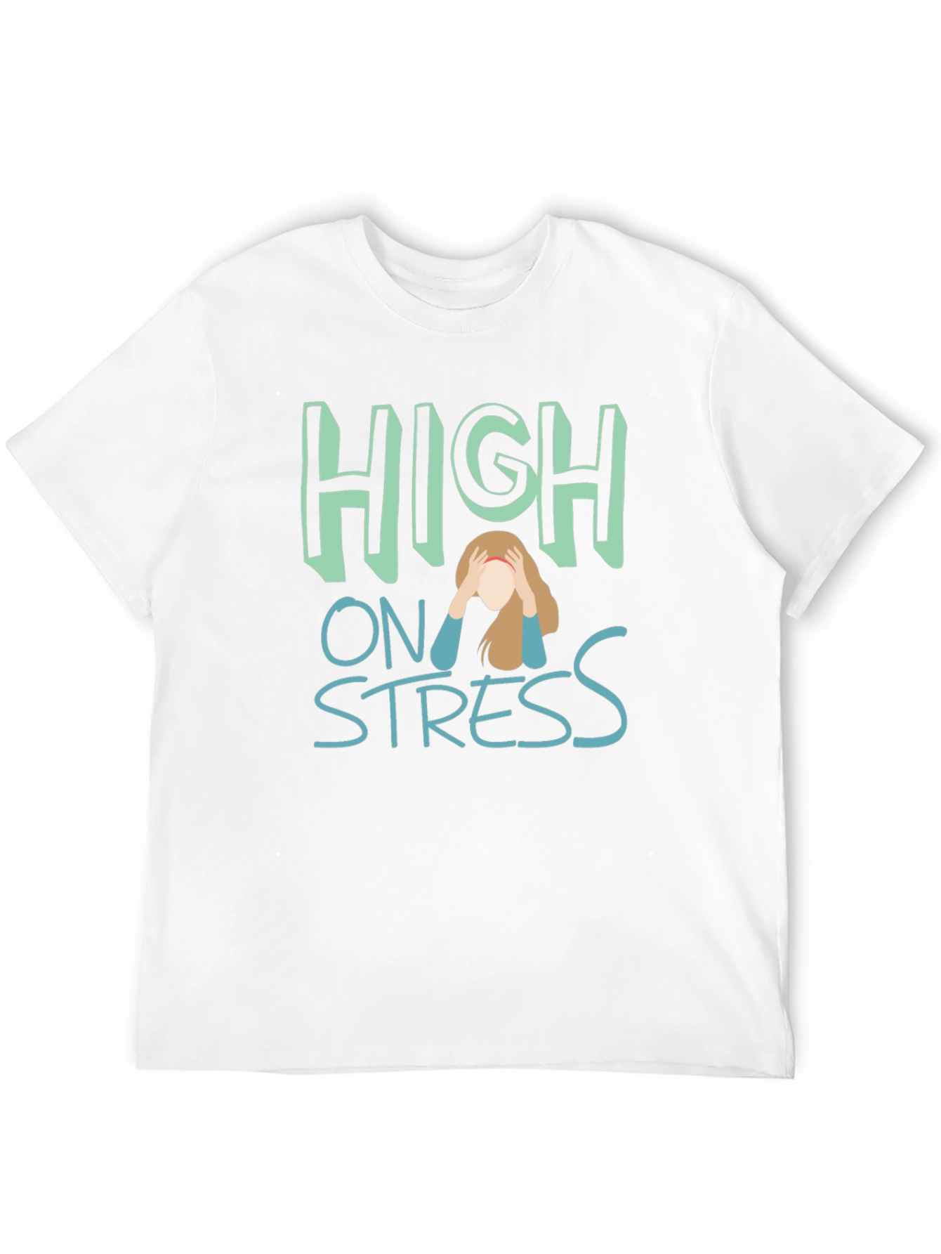 High On Stress Graphic Tee - Comfort Fit