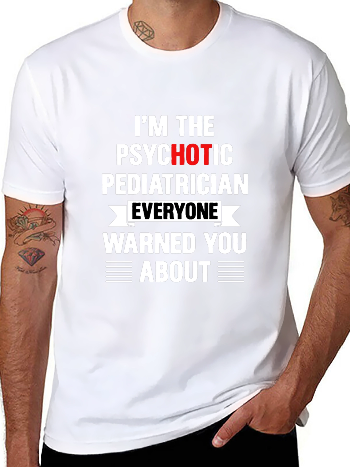 Psychotic Pediatrician T-Shirt - Funny Medical Tee