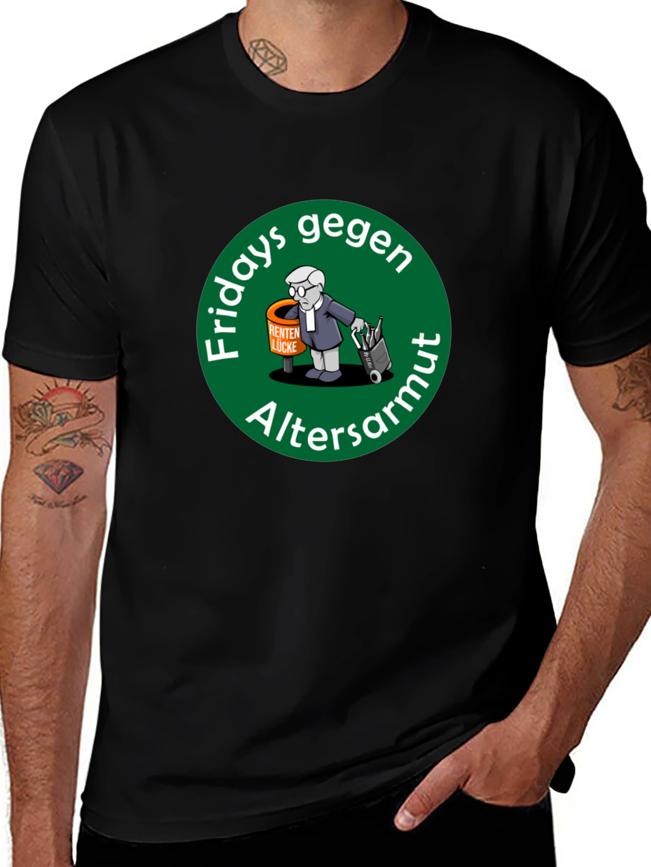 Fridays Gegen Altersarmut T-Shirt