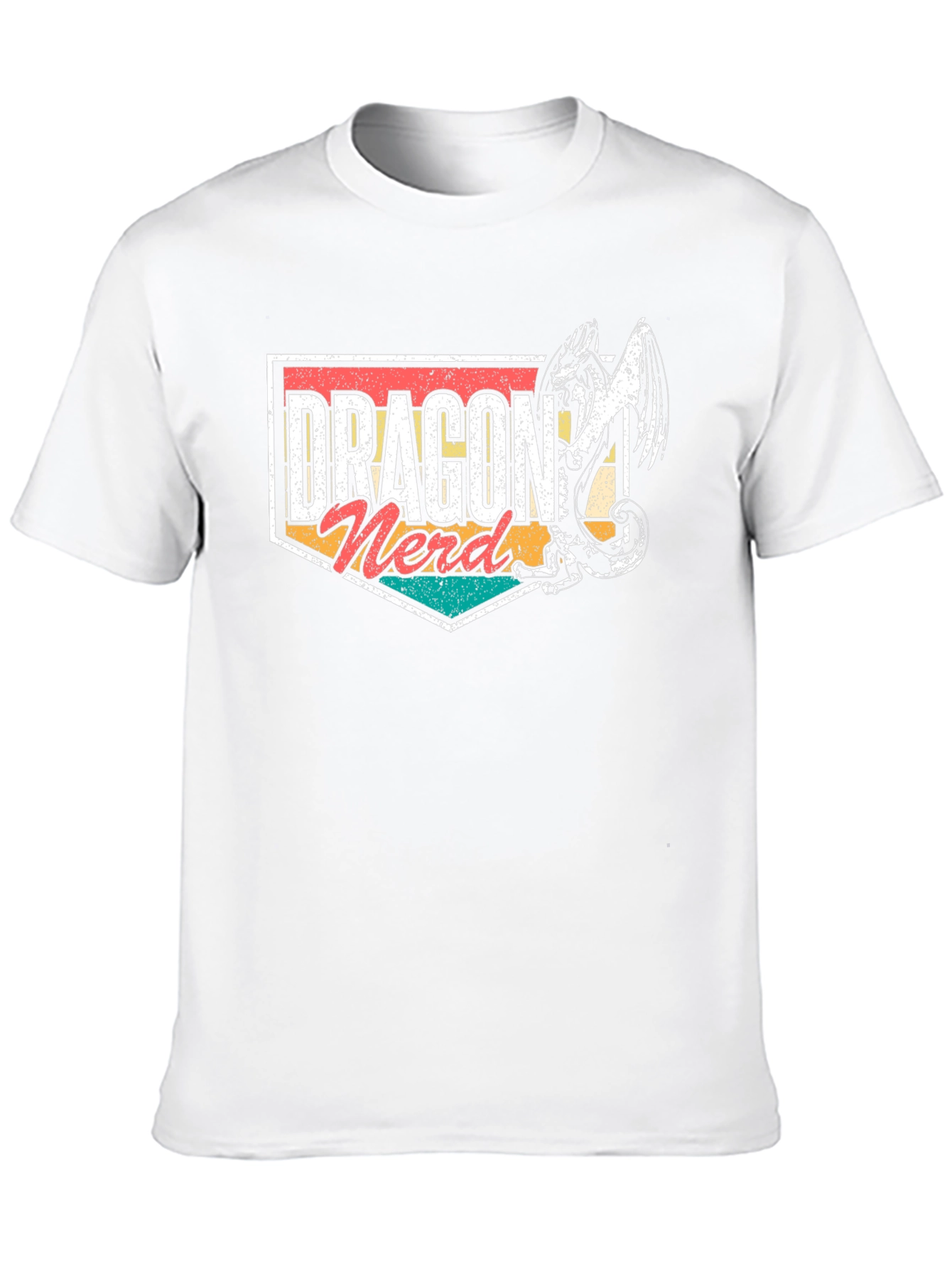 Dragon Nerd T-Shirt - Fantasy Geek Tee