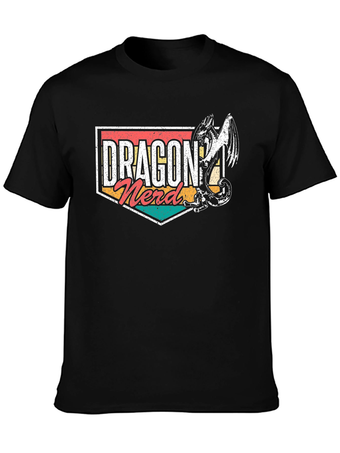Dragon Nerd T-Shirt - Fantasy Geek Tee