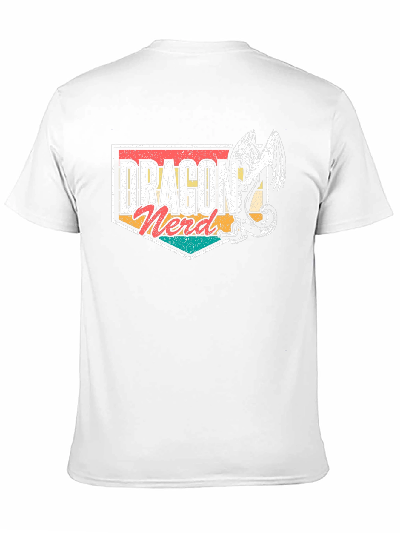 Dragon Nerd T-Shirt - Fantasy Geek Tee