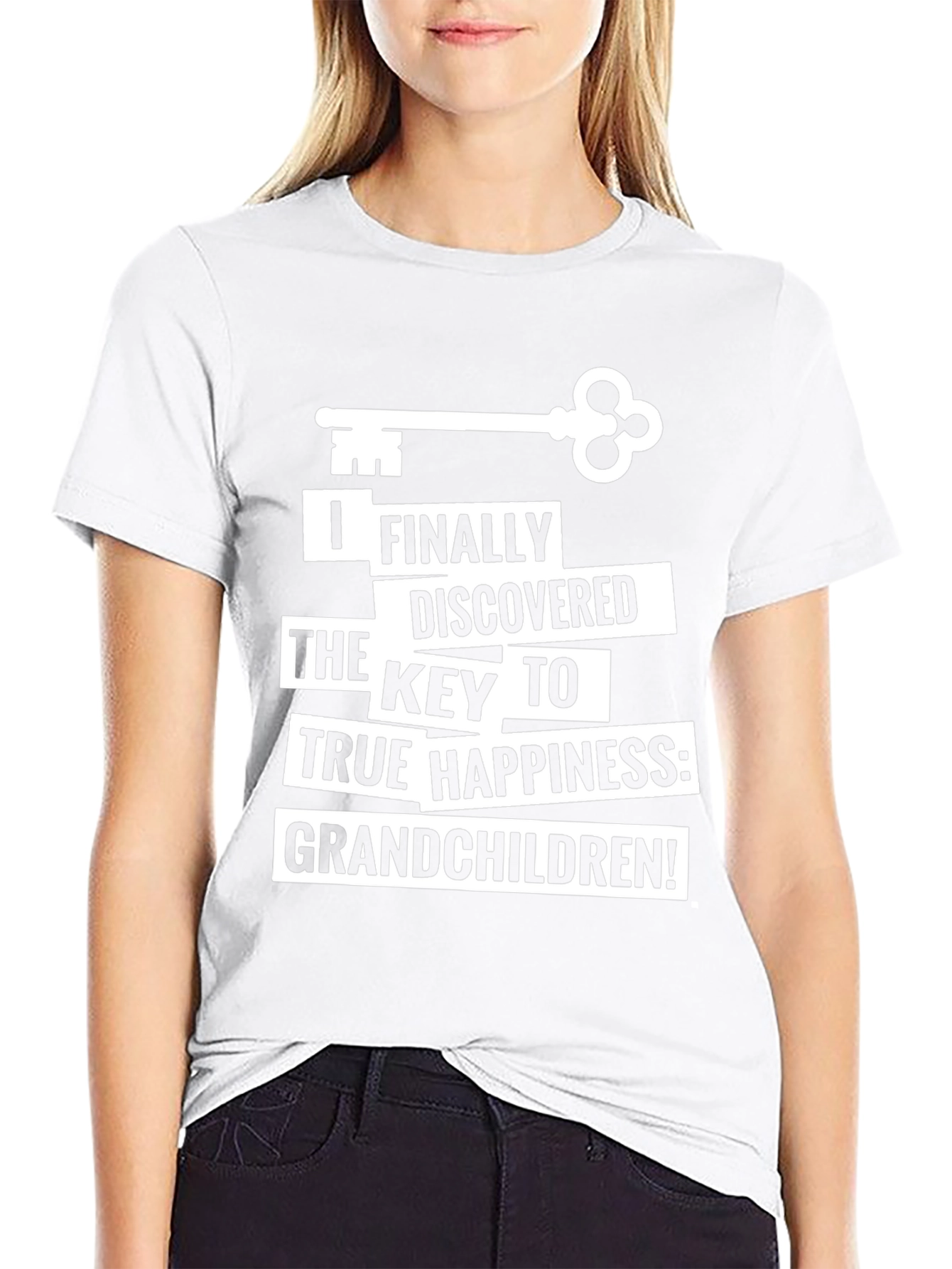 Grandchildren Key To Happiness T-Shirt