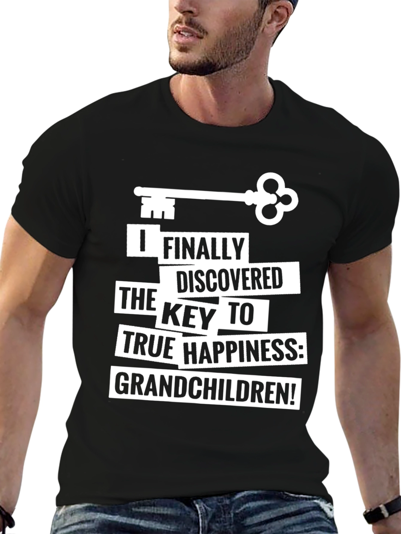 Grandchildren Key To Happiness T-Shirt