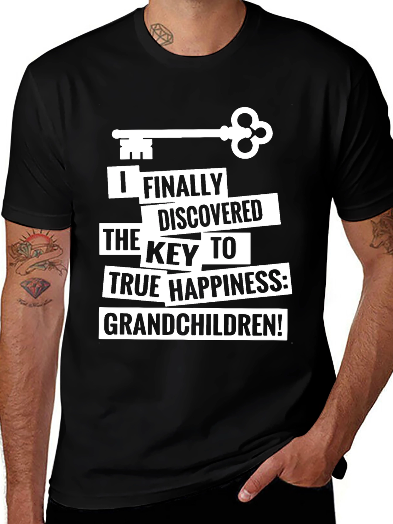 Grandchildren Key To Happiness T-Shirt